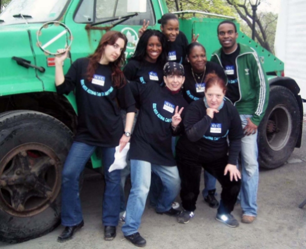 Asthma World Turns cast picture (Earth Day 2005, Central Park)