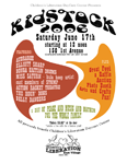 Kidstock 2008 Flyer